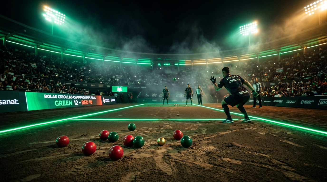 Cancha de bolas criollas profesional